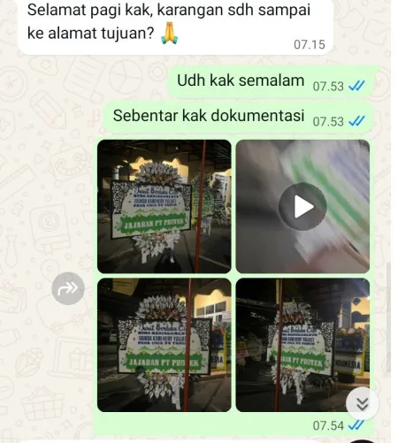 Pengiriman Papan Bunga Selamat Bogor Kota